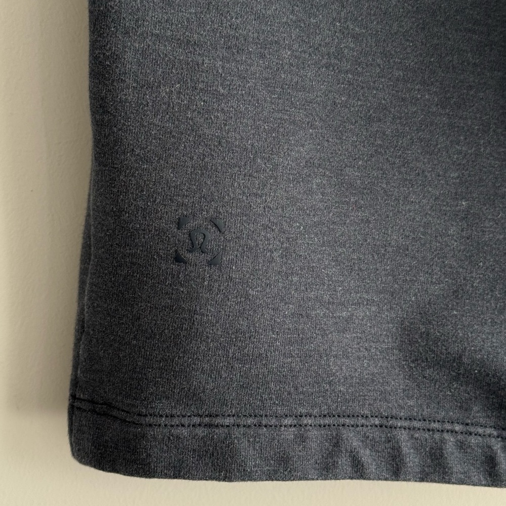 Lululemon City Sweat Short *9.5" - Heathered True Navy Size M Gym Lounge Casual - Picture 6 of 14